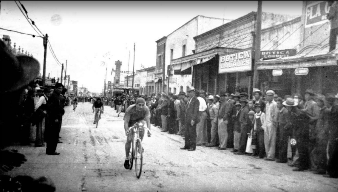 Carrera Ciclista en Saltillo durante 1948 1