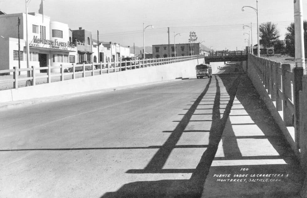 El puente que resolvió problema vial en 1953 en Saltillo 1