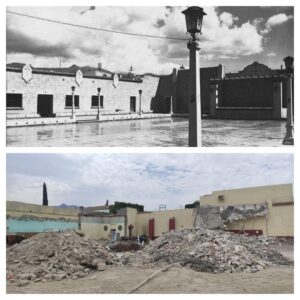 El Patio Español de la Sociedad Manuel Acuña - Antes y Después 4
