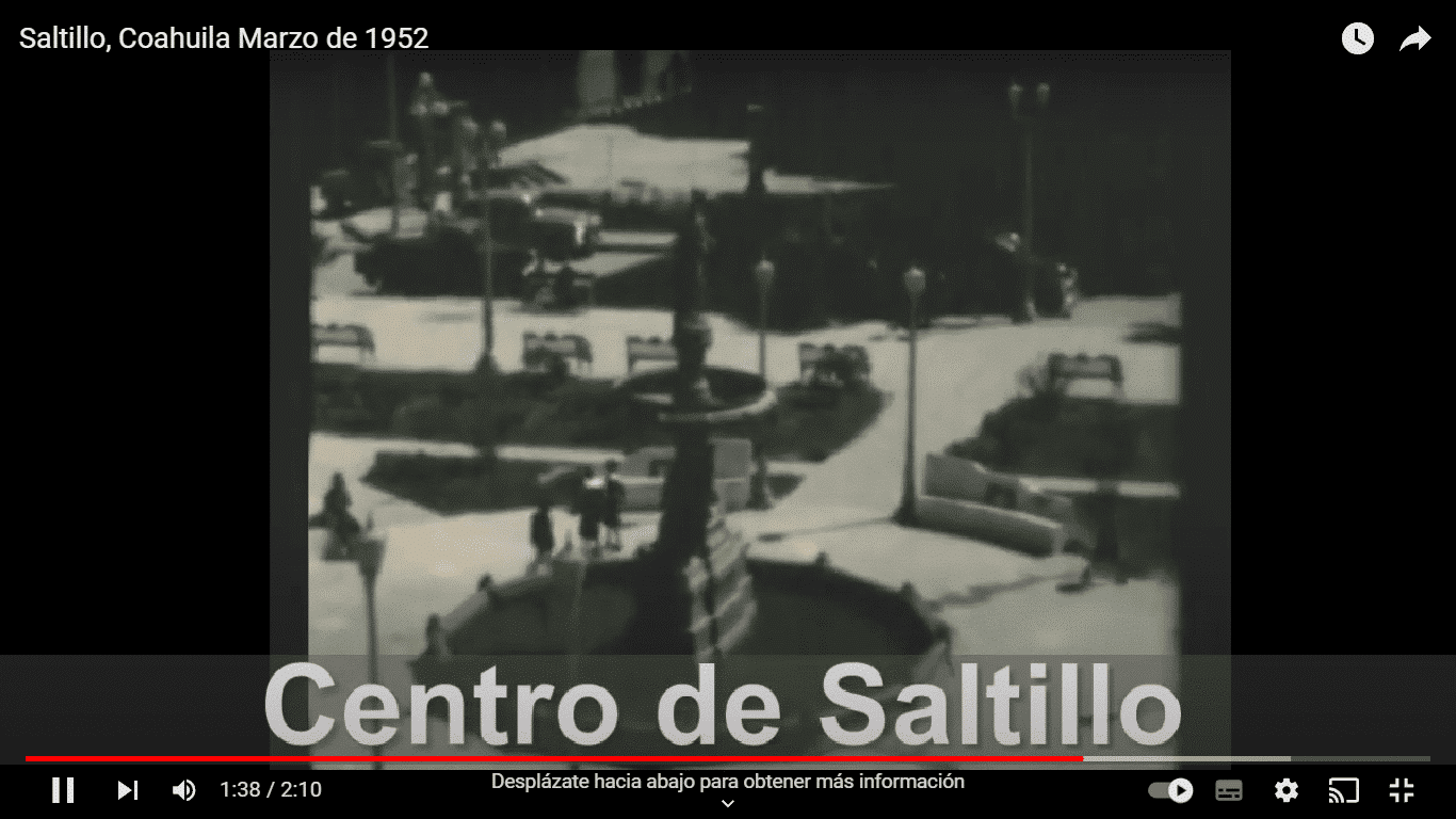 Video de Saltillo en 1952 1