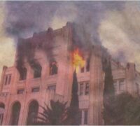 Incendio en el Ateneo Fuente