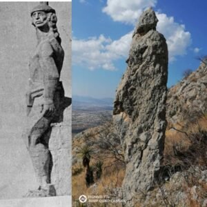 La piedra en la sierra de Zapalinamé que se asemeja al Indio de Saltillo 10