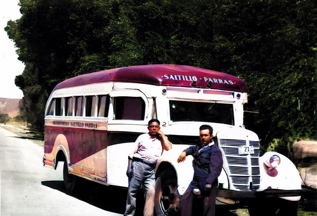 Transporte Saltillo - Parras durante los años 50's y 60's 1
