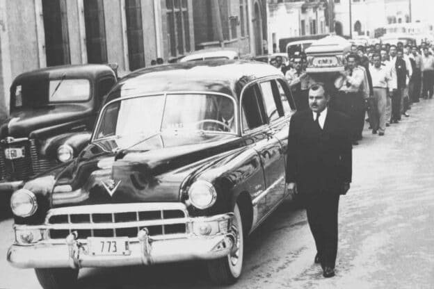 Cortejo Fúnebre en Saltillo durante los años 50's 1
