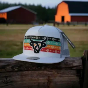 Gorra Lost Calf Original Arrow Flat Blanca