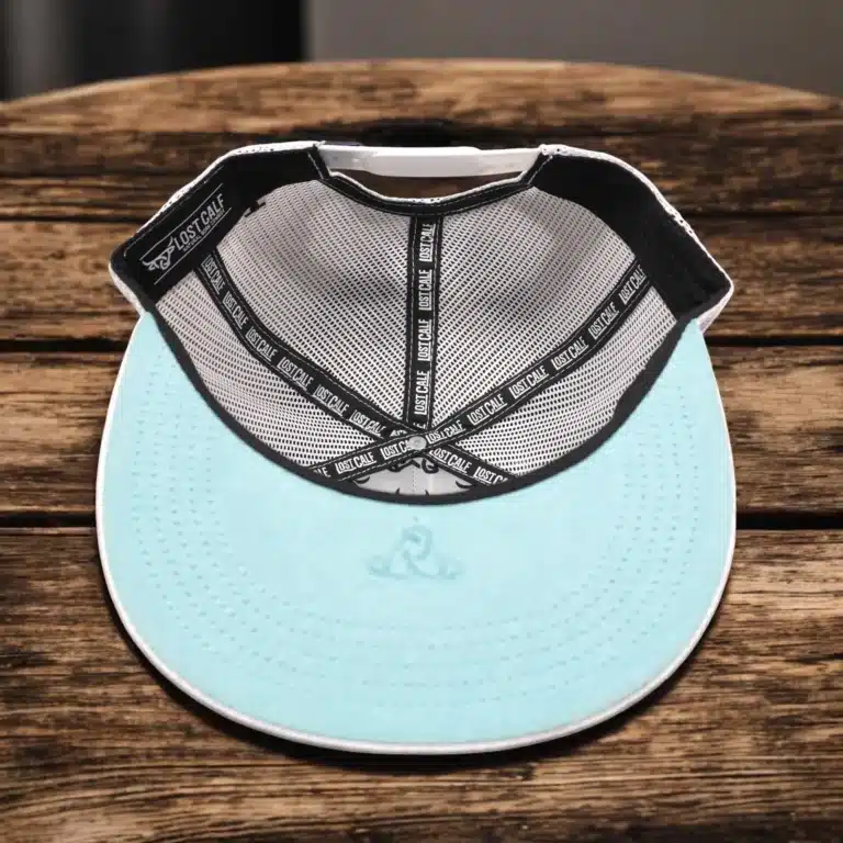 Gorra Lost Calf Original Arrow Flat Blanca - Imagen 2