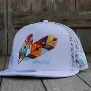 Gorra Lost Calf Original Tribe Blanca Flat