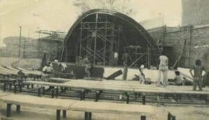 Construcción de la Concha Acústica de Saltillo 9