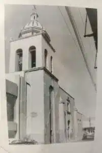 Iglesia de San Esteban desde la calle de Ocampo 21