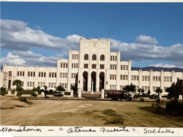 Postal del Ateneo Fuente durante 1940 1