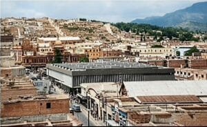 Vista hacia el Sur de Saltillo durante 1960 10