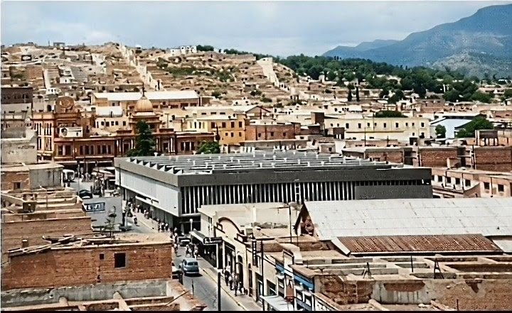 Vista hacia el Sur de Saltillo durante 1960 1