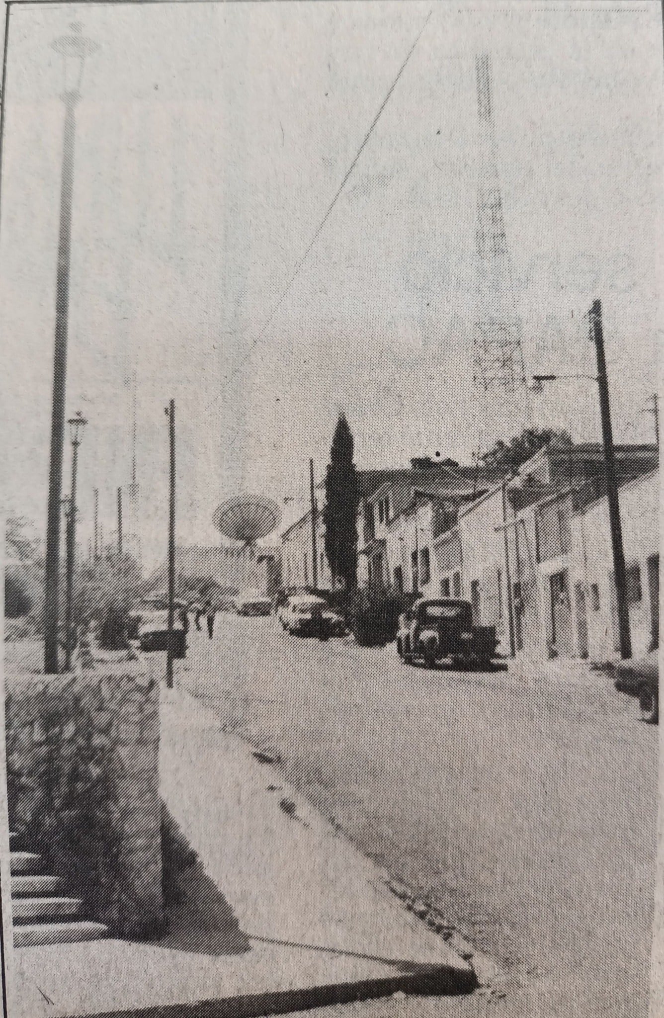 Calle Allende y Félix U. Gómez en 1987 1