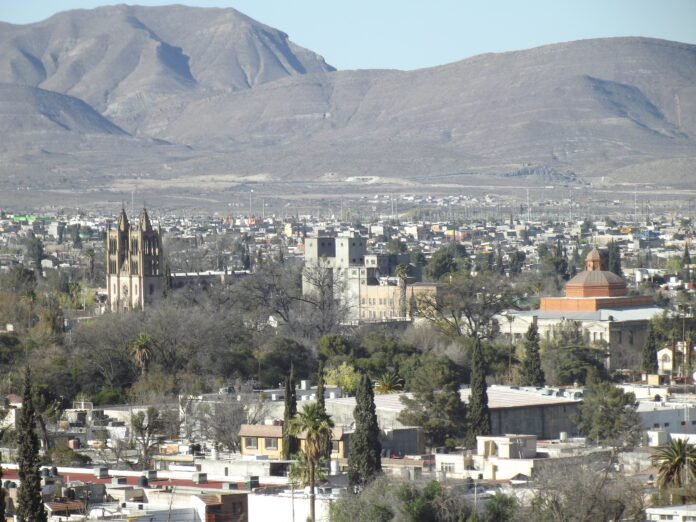 Alameda Zaragoza y Santuario de Guadalupe — Centro Histórico de Saltillo, Coahuila