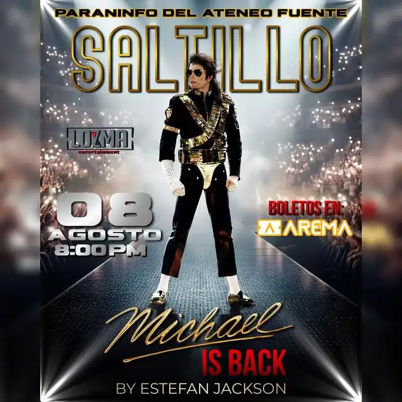 Michael is Back — by Estefan Jackson en Saltillo 7 Michael is Back — by Estefan Jackson en Saltillo 7