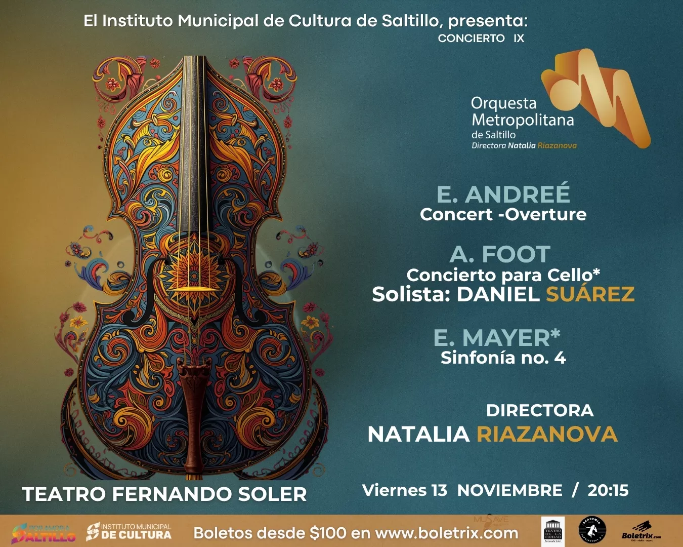 Orquesta Metropolitana de Saltillo — Concierto IX 2 Orquesta Metropolitana de Saltillo — Concierto IX 2