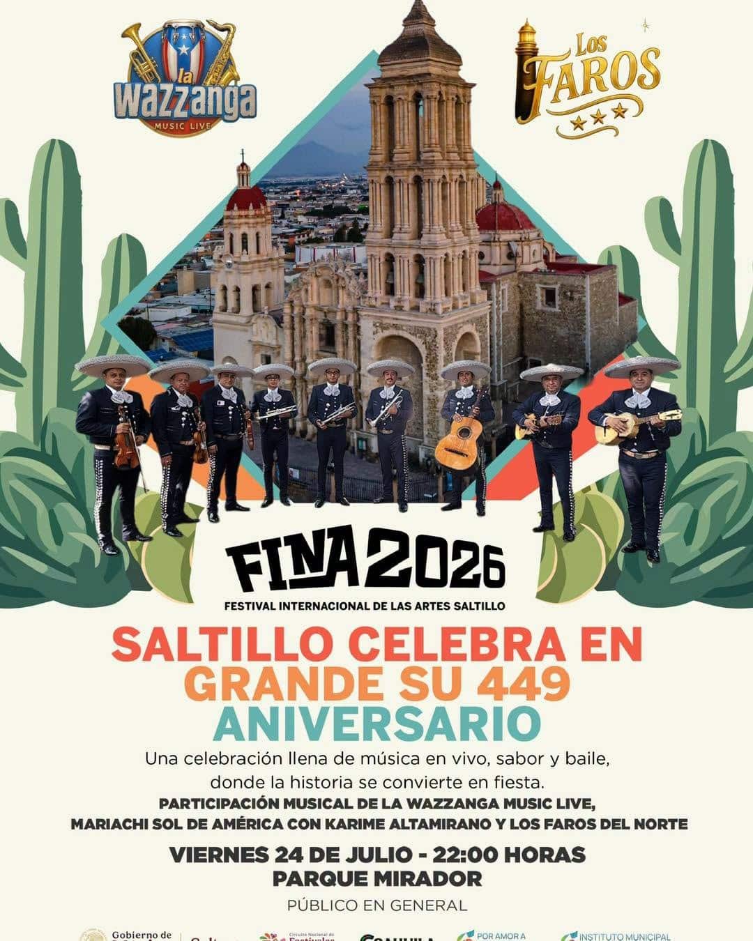 Saltillo 449 Aniversario