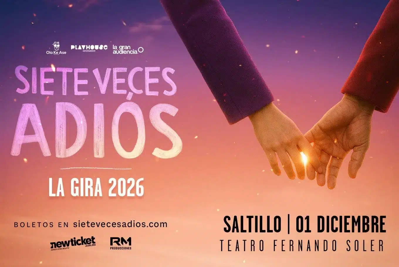 Siete Veces Adiós — La Gira 2026 en Saltillo 2 Siete Veces Adiós — La Gira 2026 en Saltillo 2
