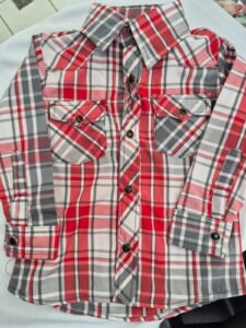 Camisa Vaquera para niño de botón