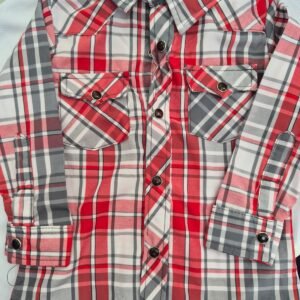 Camisa Vaquera para niño de botón