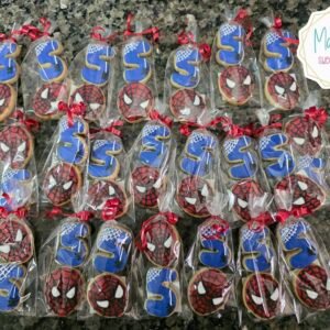 Paquete de galletitas mini de Spiderman 🕸🕷