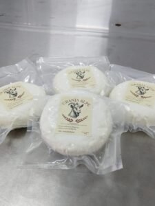 Quesos frescos de cabra pasteurizados.