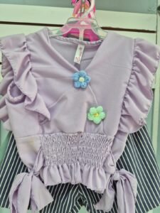 Conjunto para Niña - Blusa y Falda-Short