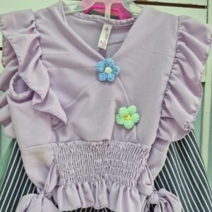 Conjunto para Niña - Blusa y Falda-Short
