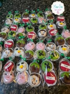 Mini donitas de Minecraft