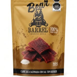 Carne seca botanera con sal tipo kosher