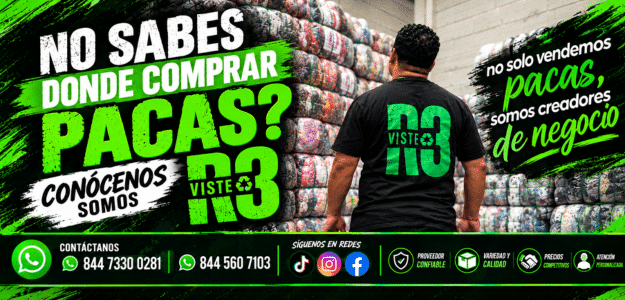 R3 VISTE PROVEEDOR DE PACAS