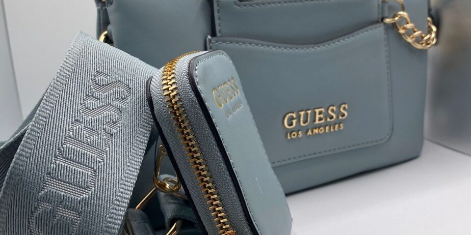 Bolsa de mano GUESS azul