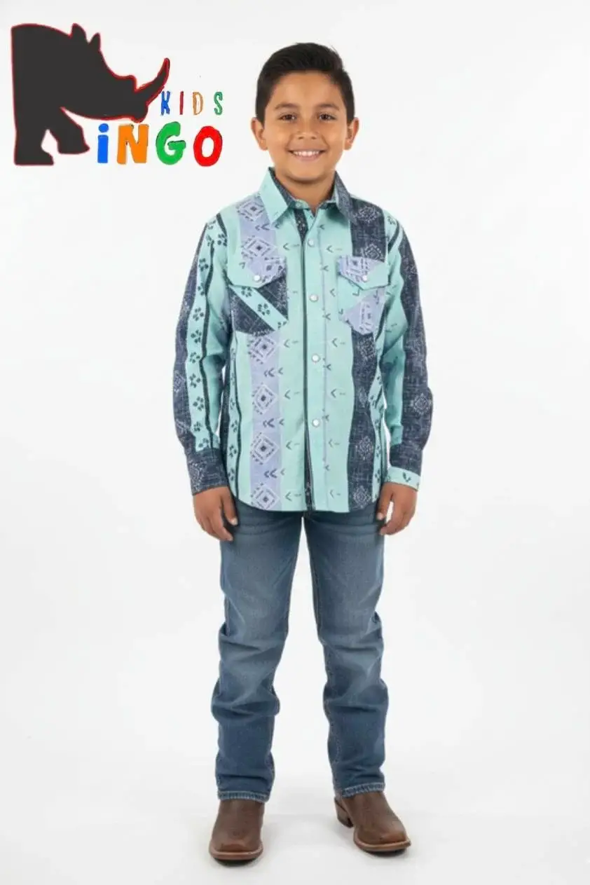 Camisa Vaquera de Broche para Niño – Varios Modelos