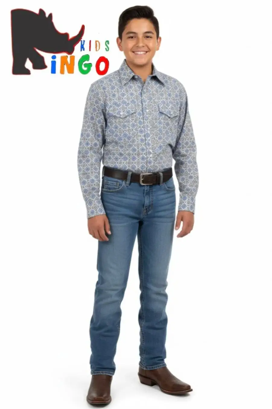 Camisa Vaquera de Broche para Niño – Varios Modelos