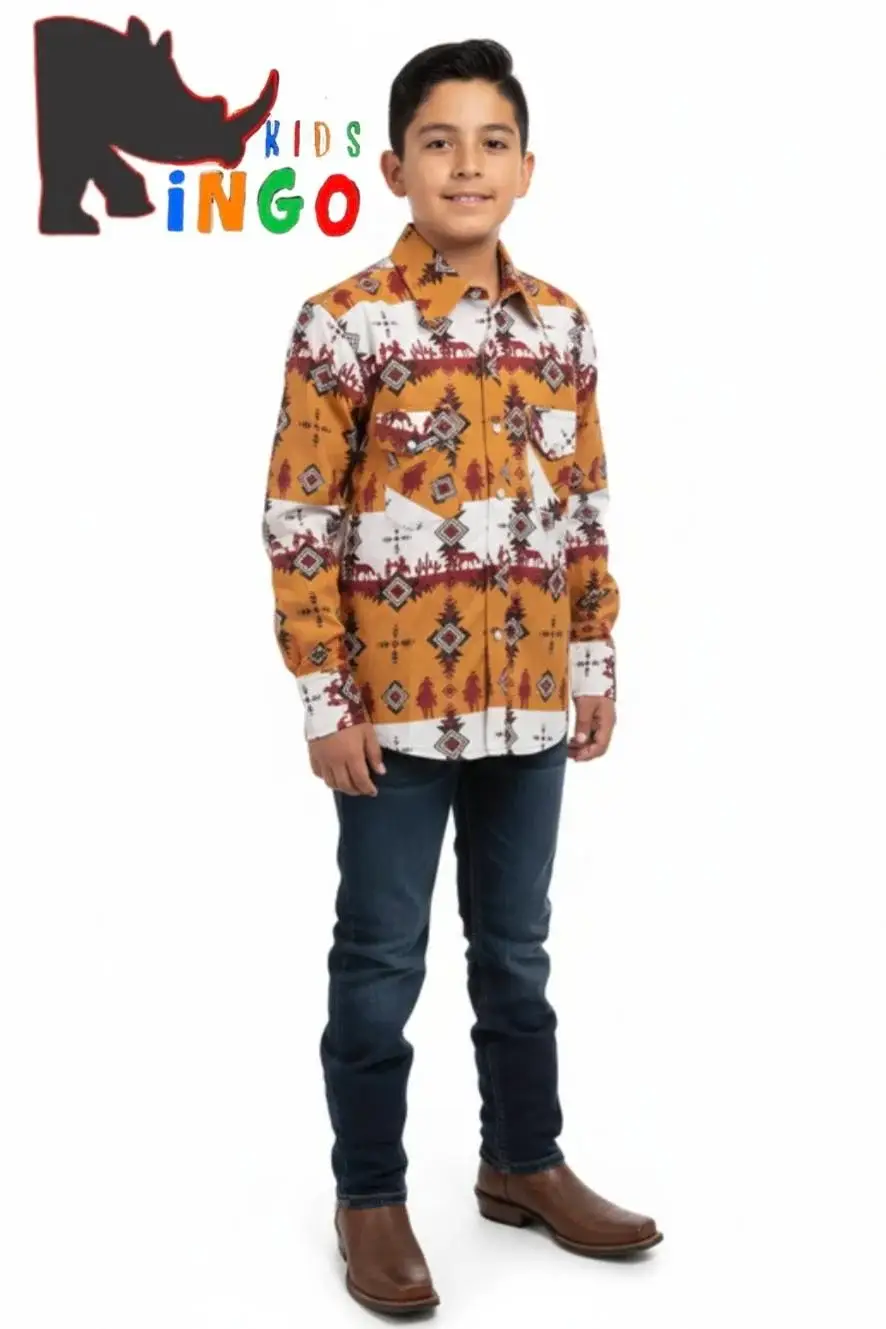 Camisa Vaquera de Broche para Niño – Varios Modelos