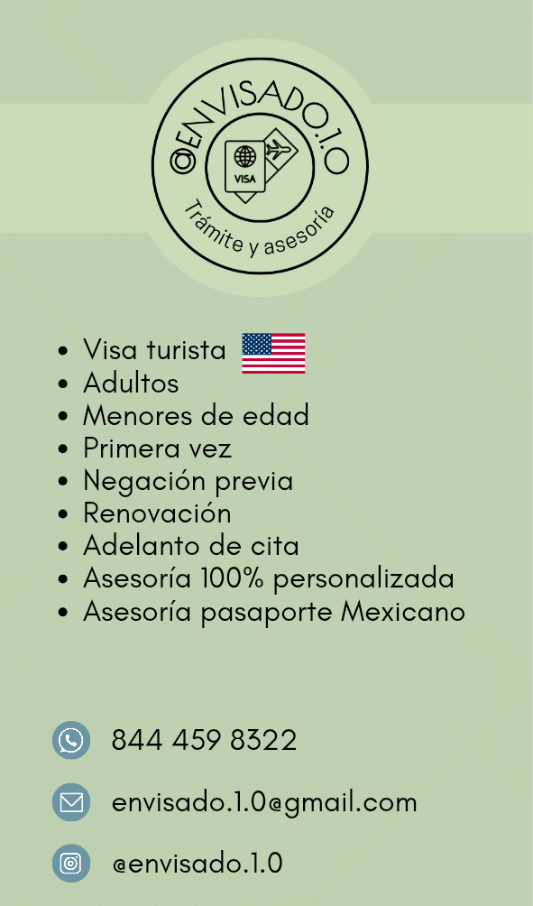 Trámite de visa turista USA