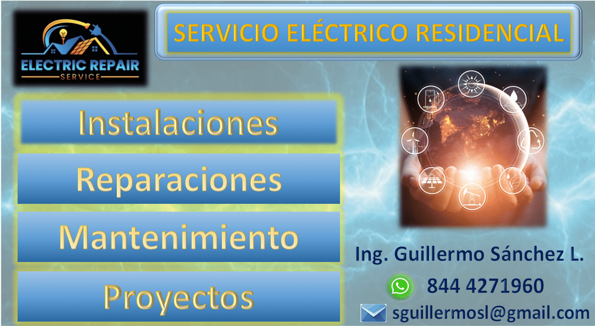 SERVICIO ELÉCTRICO RESIDENCIAL CON SEGURIDAD Y PROFESIONALISMO